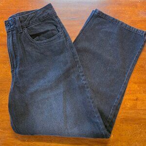 Vans Mens 29  Jeans Pants Black Straight Wide Leg Loose Fit Urban Skater Grunge